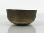 Japanese Buddhist Altar Fitting Brass Metal Orin Bell Singing Bowl Butsugu BA906