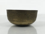 Japanese Buddhist Altar Fitting Brass Metal Orin Bell Singing Bowl Butsugu BA906