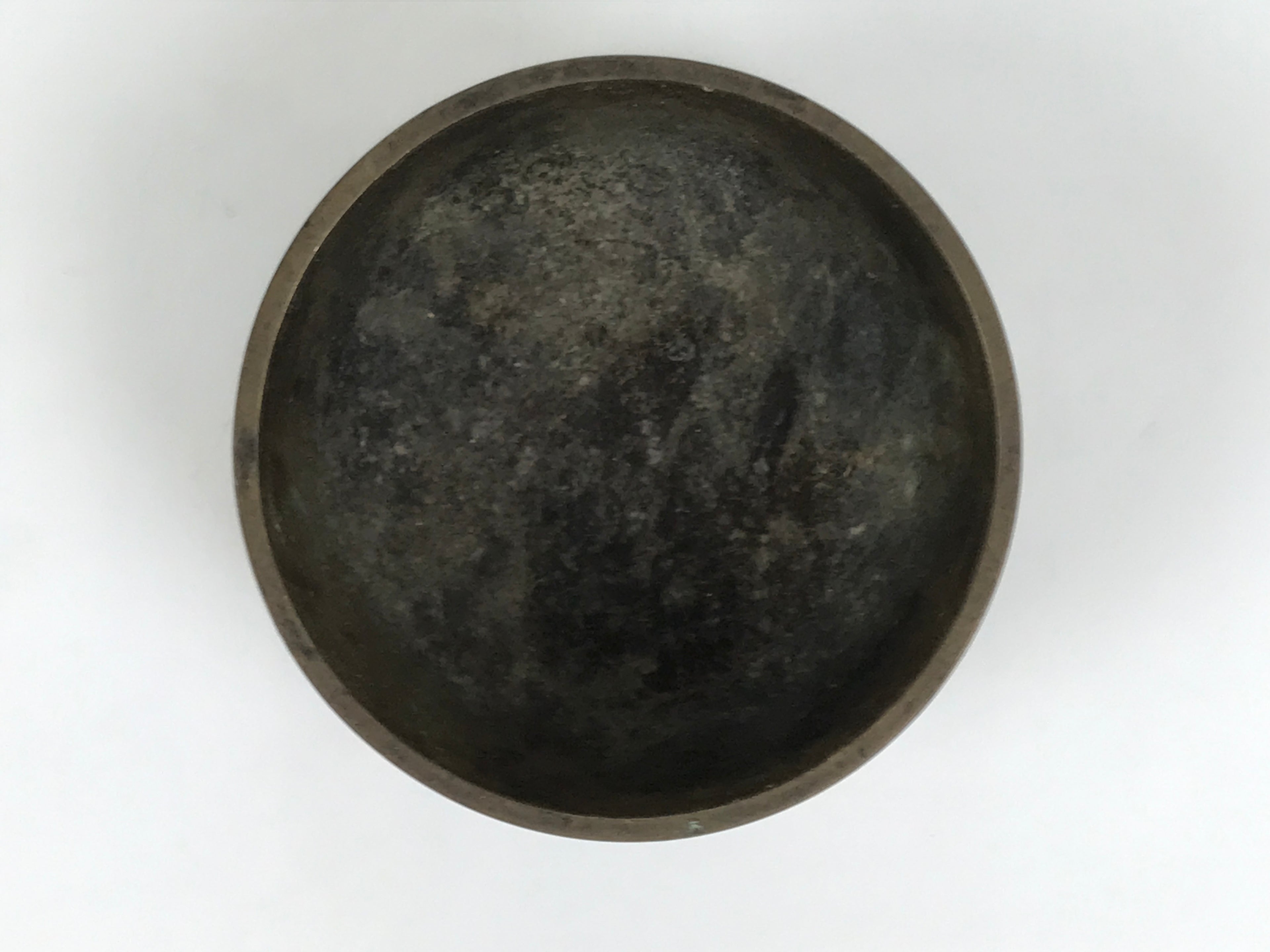 Japanese Buddhist Altar Fitting Brass Metal Orin Bell Singing Bowl Butsugu BA906