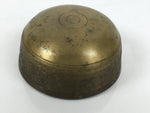 Japanese Buddhist Altar Fitting Brass Metal Orin Bell Singing Bowl Butsugu BA906