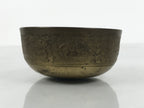 Japanese Buddhist Altar Fitting Brass Metal Orin Bell Singing Bowl Butsugu BA906