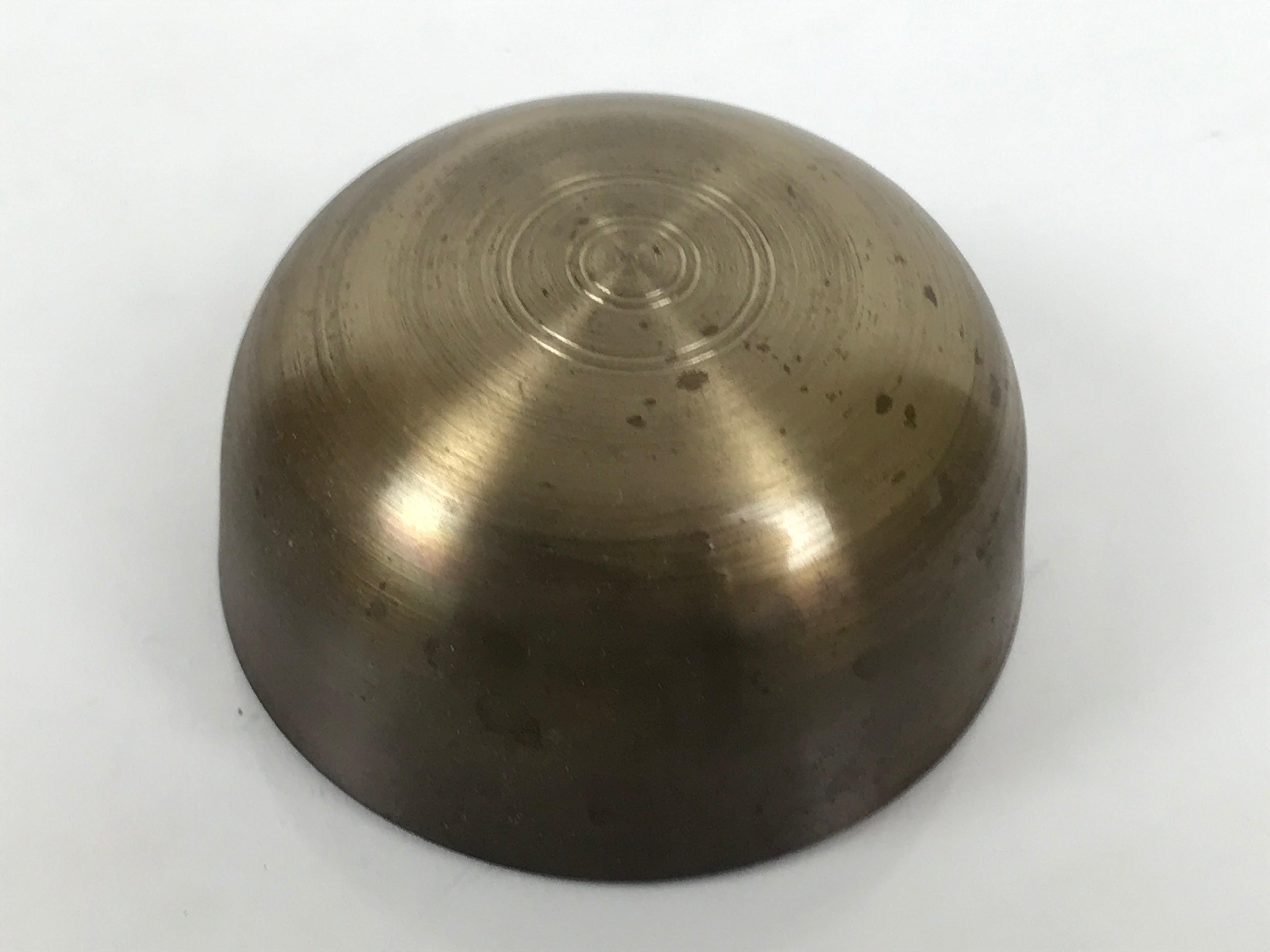 Japanese Buddhist Altar Fitting Brass Metal Orin Bell Singing Bowl Butsugu BA907