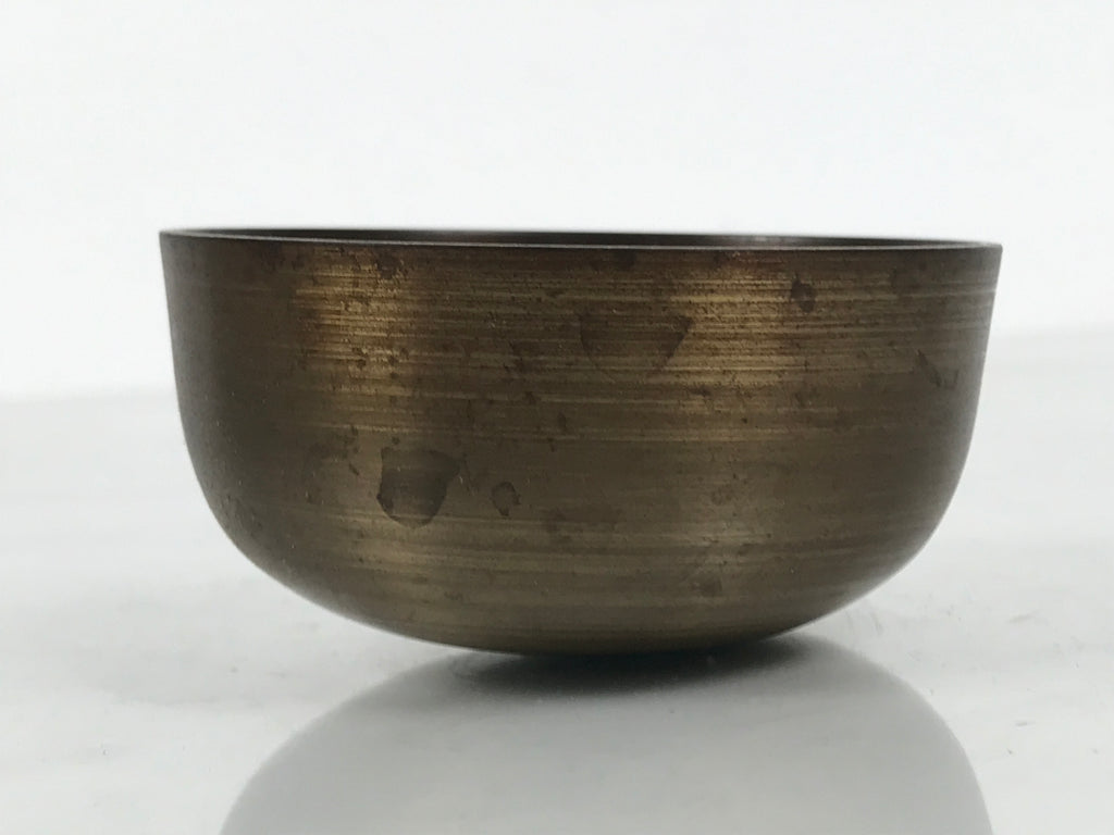 Japanese Buddhist Altar Fitting Brass Metal Orin Bell Singing Bowl Butsugu BA907