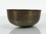 Japanese Buddhist Altar Fitting Brass Metal Orin Bell Singing Bowl Butsugu BA907