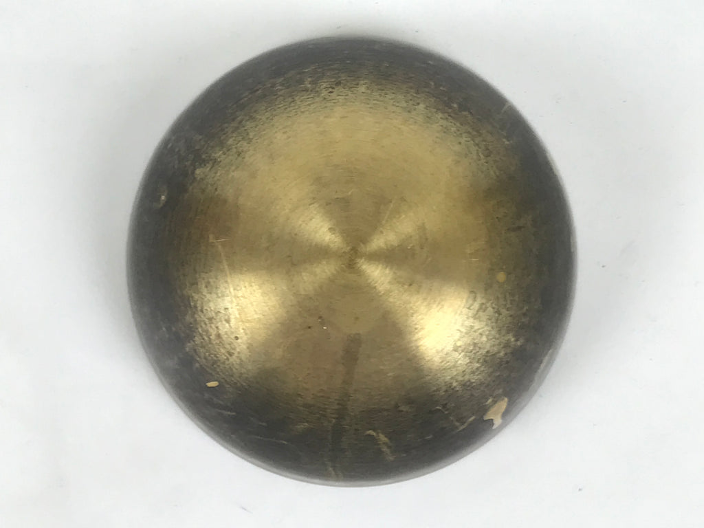 Japanese Buddhist Altar Fitting Brass Metal Orin Bell Singing Bowl Butsugu BA909