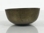 Japanese Buddhist Altar Fitting Brass Metal Orin Bell Singing Bowl Butsugu BA910