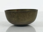 Japanese Buddhist Altar Fitting Brass Metal Orin Bell Singing Bowl Butsugu BA910
