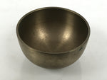 Japanese Buddhist Altar Fitting Brass Metal Orin Bell Singing Bowl Butsugu BA911