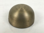 Japanese Buddhist Altar Fitting Brass Metal Orin Bell Singing Bowl Butsugu BA911