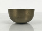 Japanese Buddhist Altar Fitting Brass Metal Orin Bell Singing Bowl Butsugu BA911