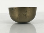 Japanese Buddhist Altar Fitting Brass Metal Orin Bell Singing Bowl Butsugu BA911