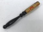 Japanese Buddhist Altar Fitting Brass Orin Bell Singing Bowl Resin Stand BA617