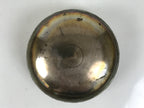 Japanese Buddhist Altar Fitting Brass Orin Bell Vtg Singing Bowl Pillow BA754