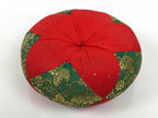 Japanese Buddhist Altar Fitting Brass Orin Bell Vtg Singing Bowl Pillow BA818