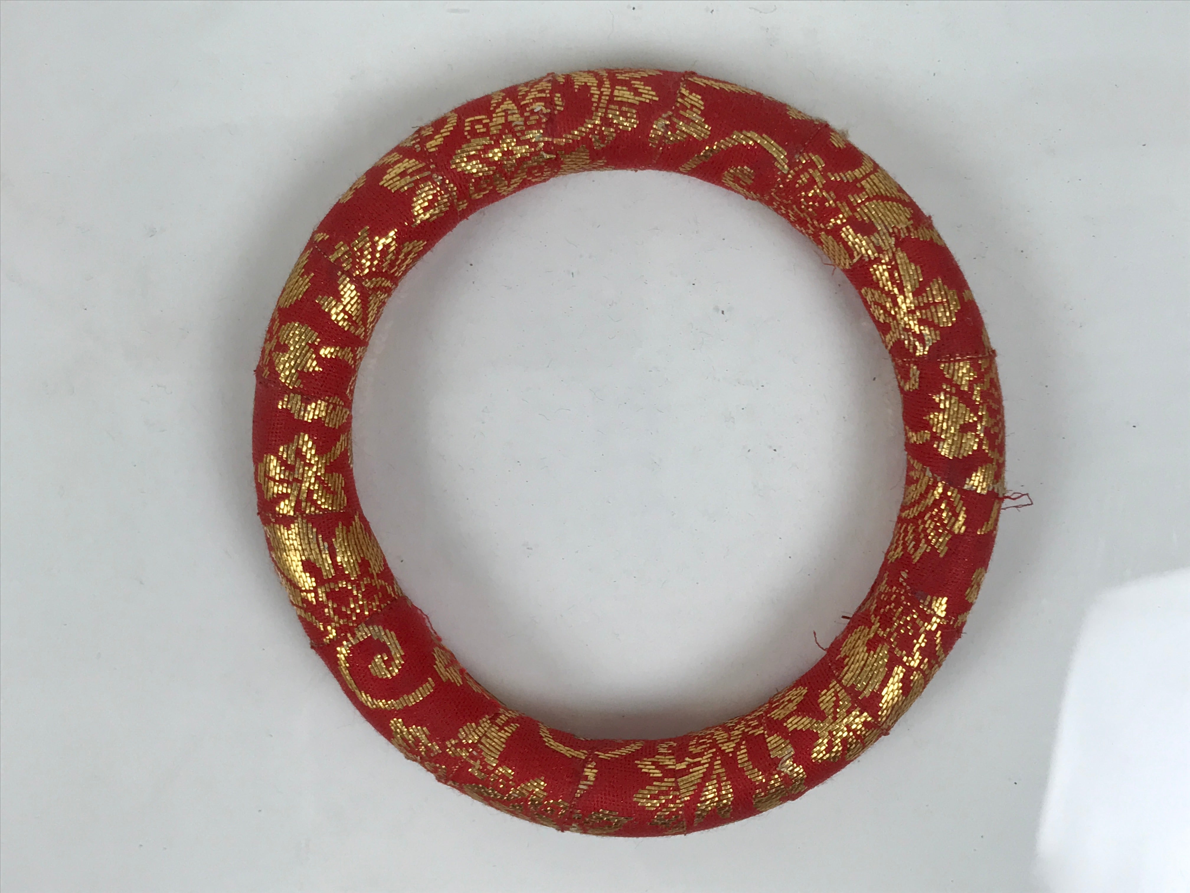 Japanese Buddhist Altar Fitting Brass Orin Bell Vtg Singing Bowl Stand BA821