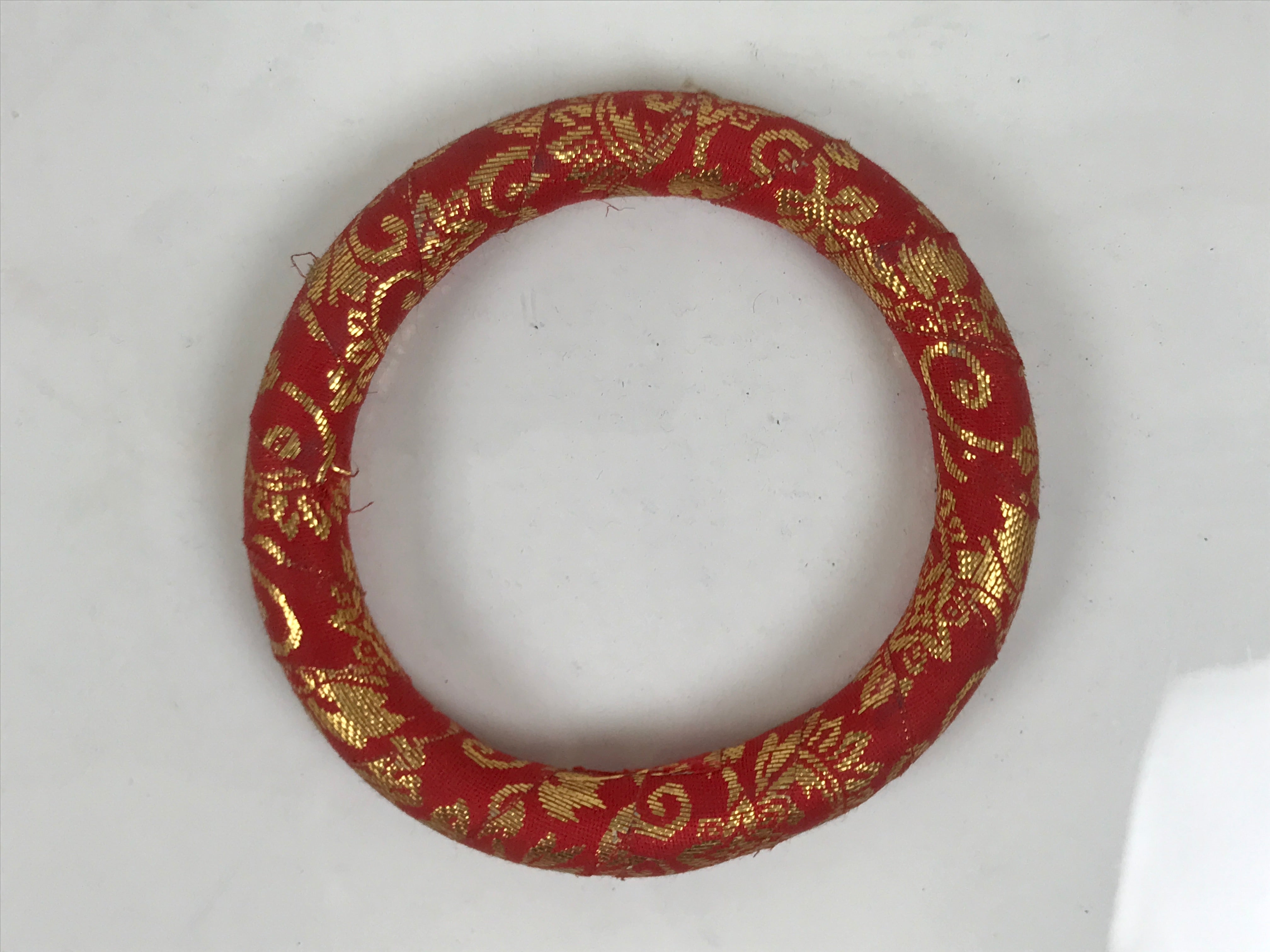 Japanese Buddhist Altar Fitting Brass Orin Bell Vtg Singing Bowl Stand BA821