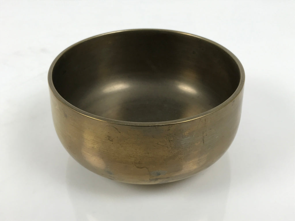 Japanese Buddhist Altar Fitting Brass Orin Bell Vtg Singing Bowl Stand BA821