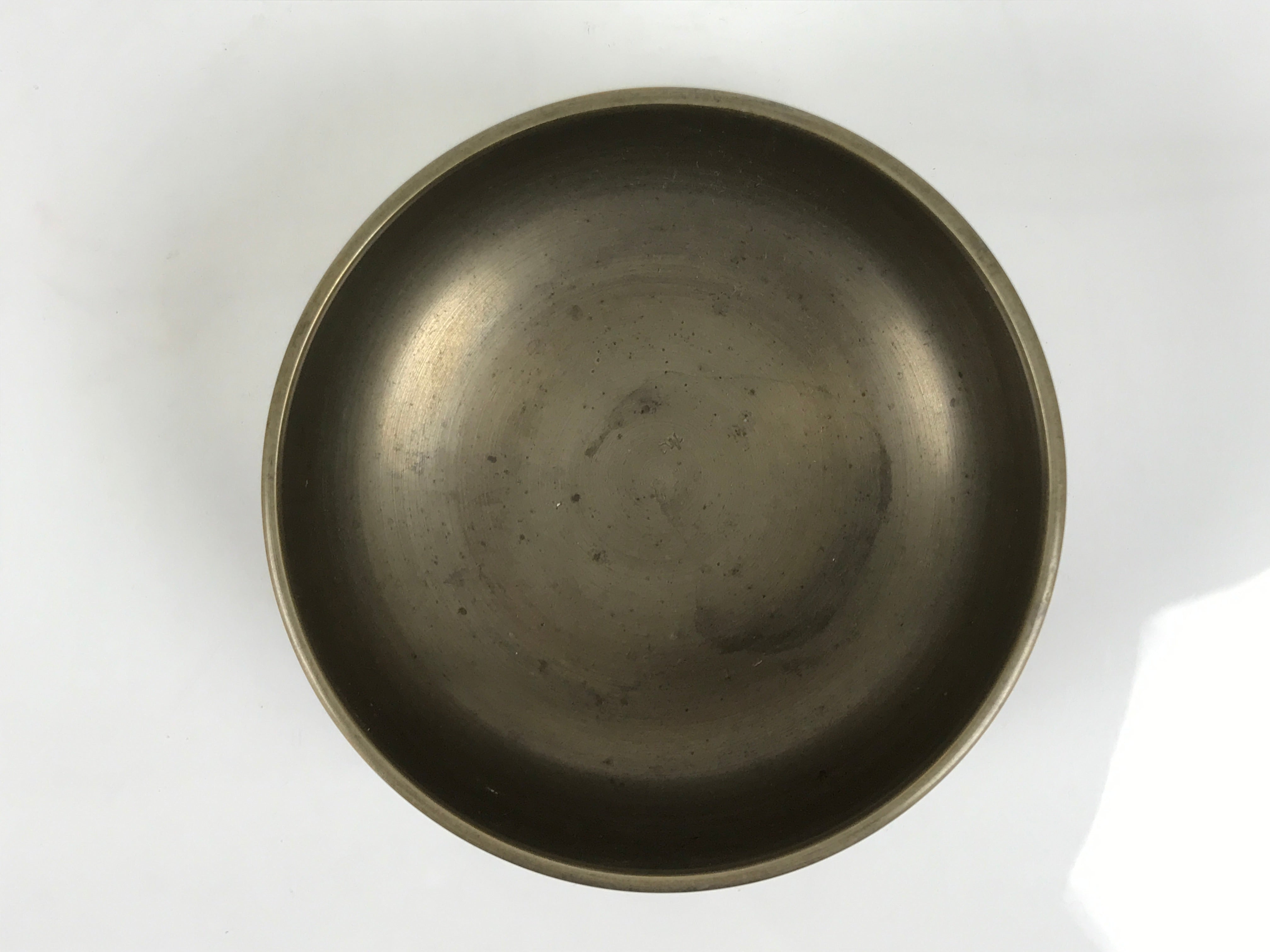 Japanese Buddhist Altar Fitting Brass Orin Bell Vtg Singing Bowl Stand BA821