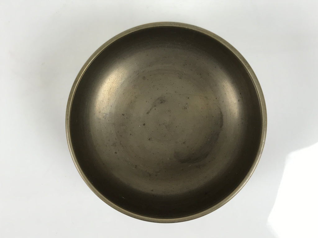 Japanese Buddhist Altar Fitting Brass Orin Bell Vtg Singing Bowl Stand BA821