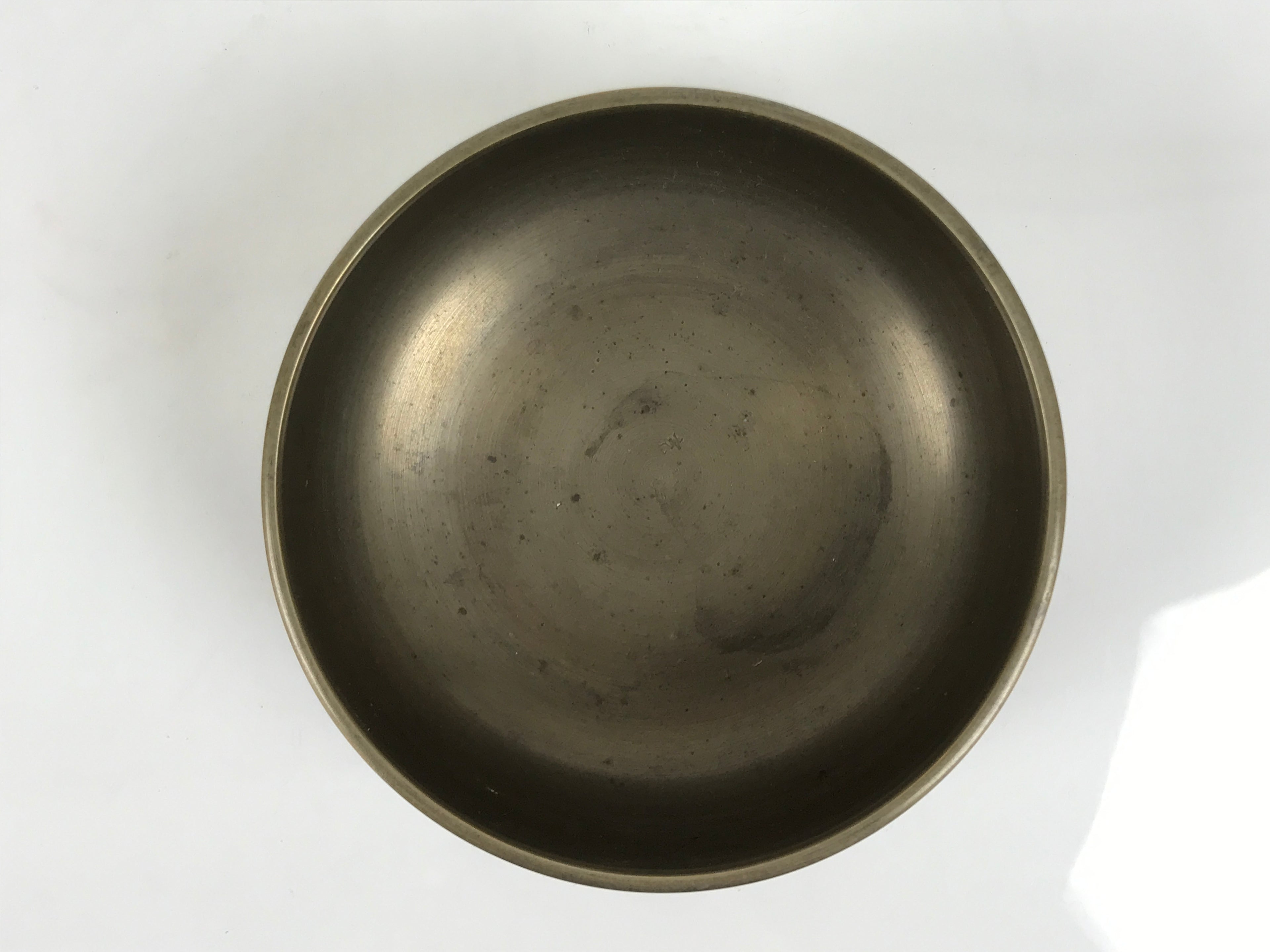 Japanese Buddhist Altar Fitting Brass Orin Bell Vtg Singing Bowl Stand BA821