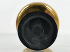 Japanese Buddhist Altar Fitting Brass Rice Offering Cup Vtg Butsugu Gold BA337