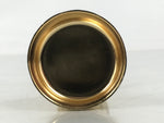 Japanese Buddhist Altar Fitting Brass Rice Offering Cup Vtg Butsugu Gold BA645