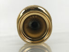 Japanese Buddhist Altar Fitting Brass Rice Offering Cup Vtg Butsugu Gold BA645