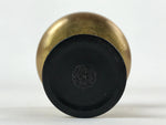 Japanese Buddhist Altar Fitting Brass Rice Offering Cup Vtg Small Gold BA210