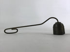 Japanese Buddhist Altar Fitting Bronze Candle Snuffer Vtg Butsugu Accessory BA88