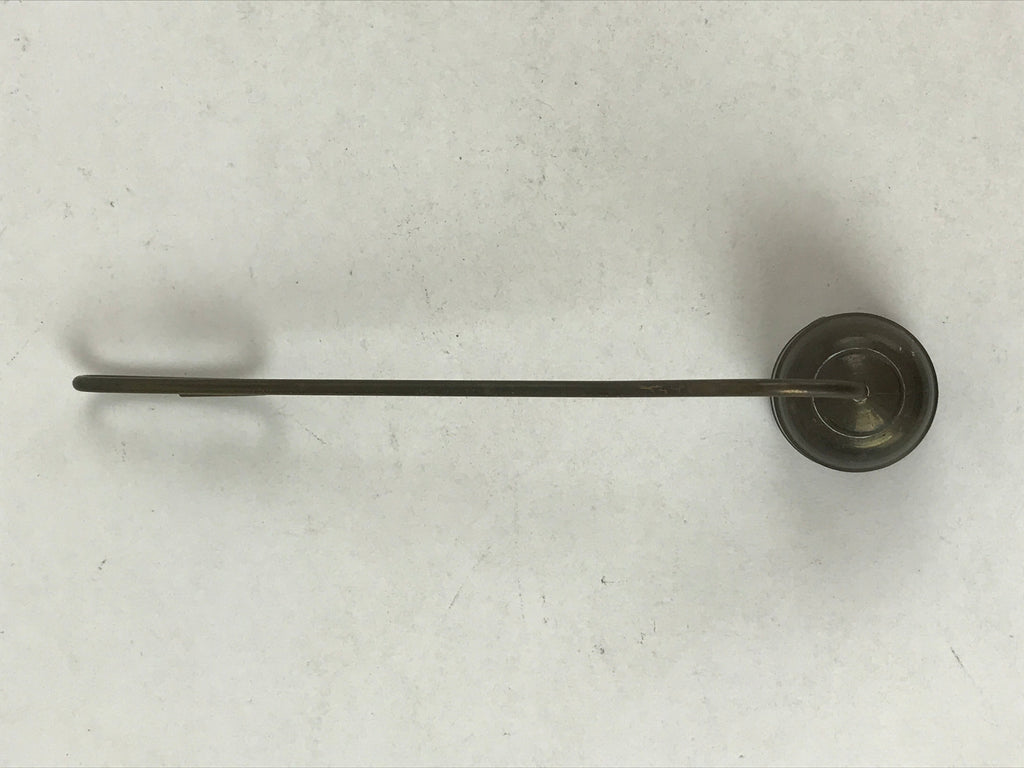 Japanese Buddhist Altar Fitting Bronze Candle Snuffer Vtg Butsugu Accessory BA88