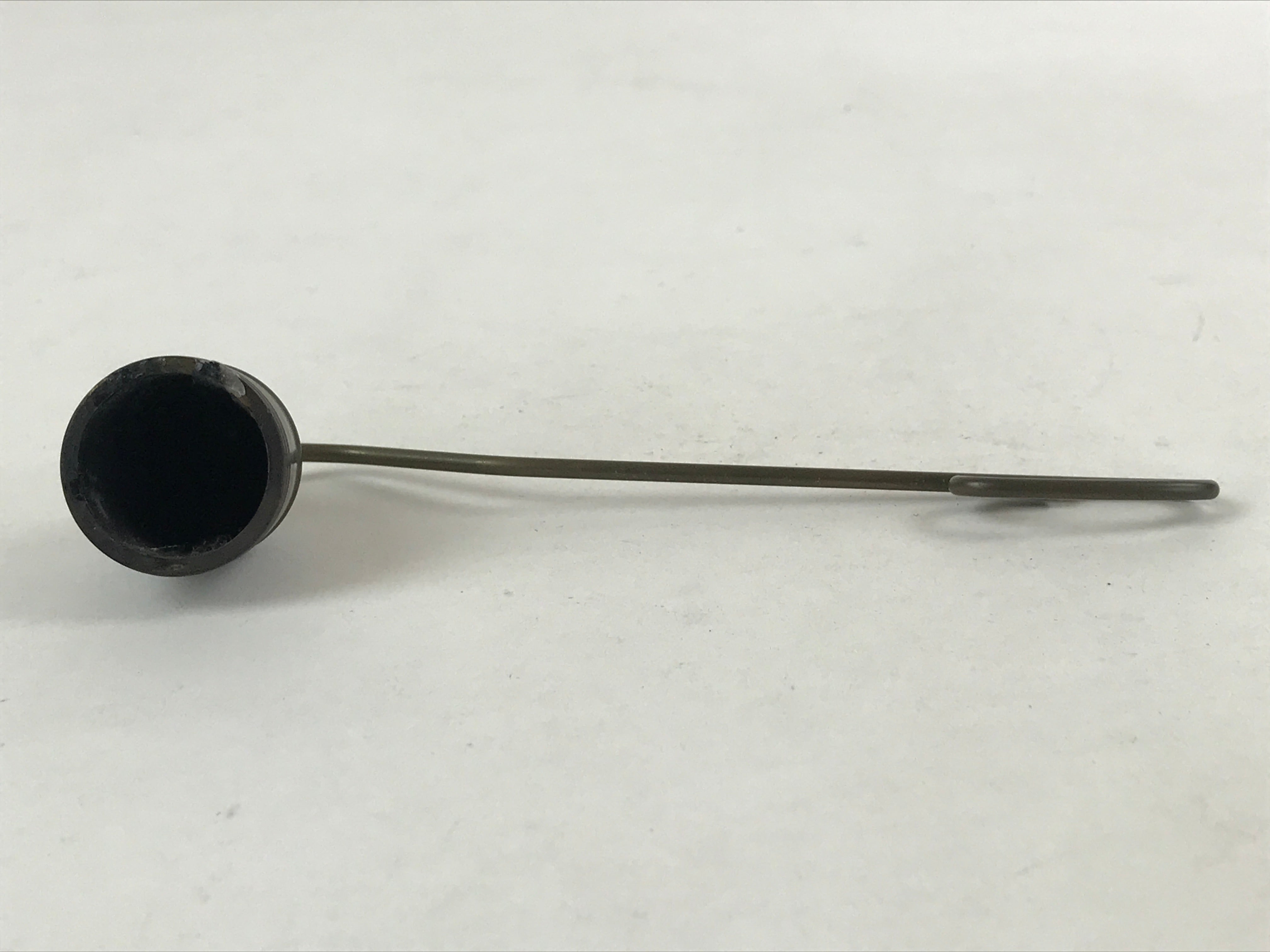 Japanese Buddhist Altar Fitting Bronze Candle Snuffer Vtg Butsugu Acce