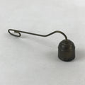 Japanese Buddhist Altar Fitting Bronze Candle Snuffer Vtg Butsugu Accessory BA88