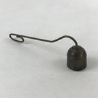 Japanese Buddhist Altar Fitting Bronze Candle Snuffer Vtg Butsugu Accessory BA88
