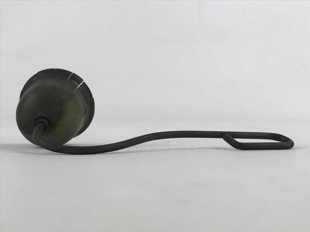 Japanese Buddhist Altar Fitting Bronze Candle Snuffer Vtg Butsugu BA73