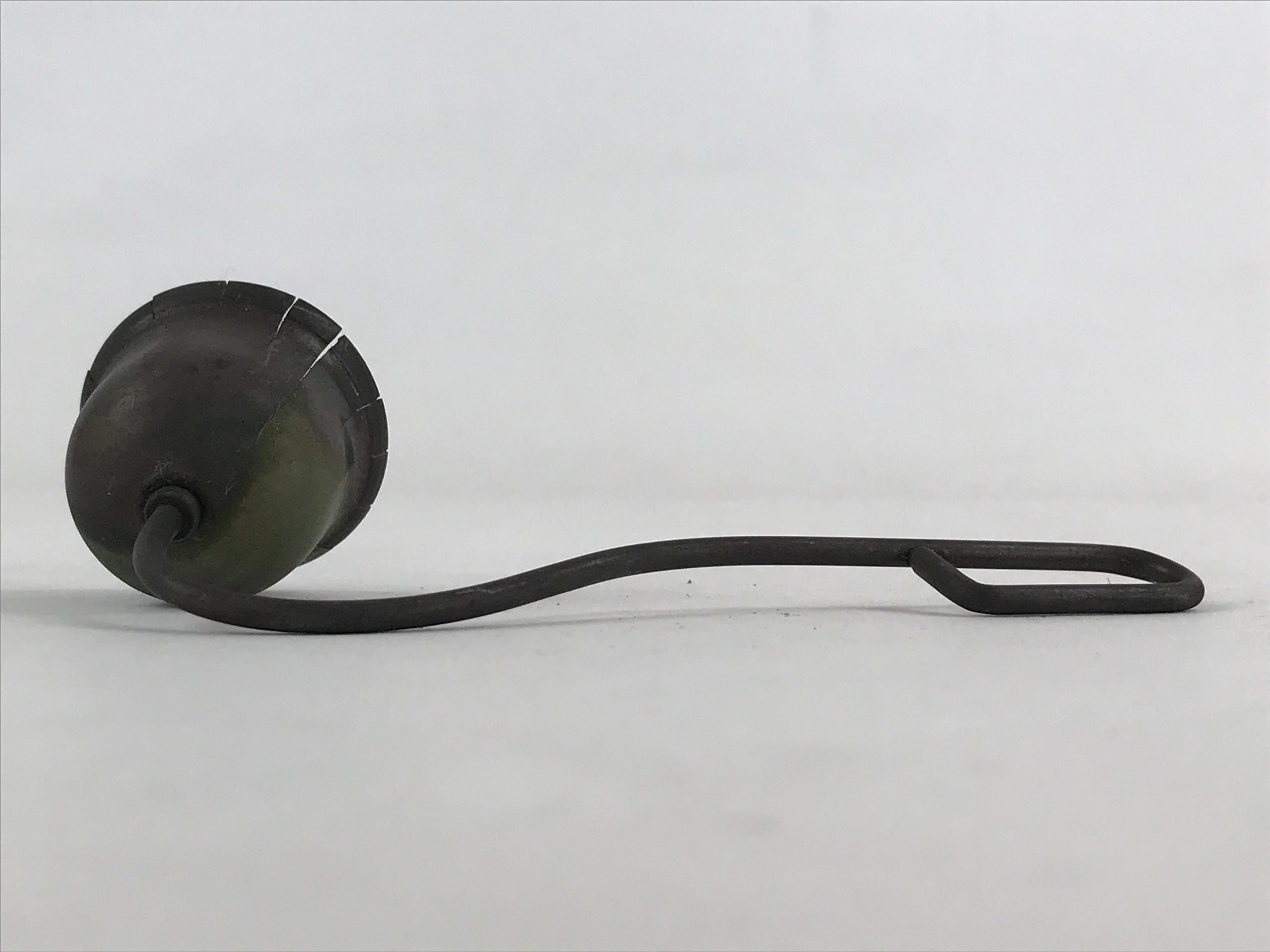Japanese Buddhist Altar Fitting Bronze Candle Snuffer Vtg Butsugu BA73