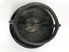 Japanese Buddhist Altar Fitting Bronze Candle Stand Part Metal Shokudai BA595