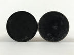 Japanese Buddhist Altar Fitting Bronze Candle Stand Vtg Shokudai 2pc BA180