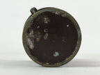 Japanese Buddhist Altar Fitting Bronze Flower Vase Vtg Butsugu Brown BA213