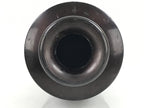 Japanese Buddhist Altar Fitting Bronze Flower Vase Vtg Hanatate Brown BA326