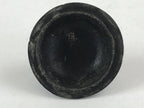 Japanese Buddhist Altar Fitting Bronze Incense Burner Vtg Koro Black Shisa BA68