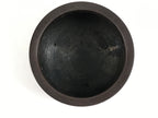 Japanese Buddhist Altar Fitting Bronze Incense Burner Vtg Koro Lotus Brown BA319