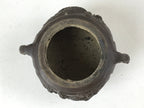 Japanese Buddhist Altar Fitting Bronze Incense Burner Vtg Koro Shishi Lion BA207