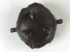 Japanese Buddhist Altar Fitting Bronze Incense Burner Vtg Koro Shishi Lion BA207