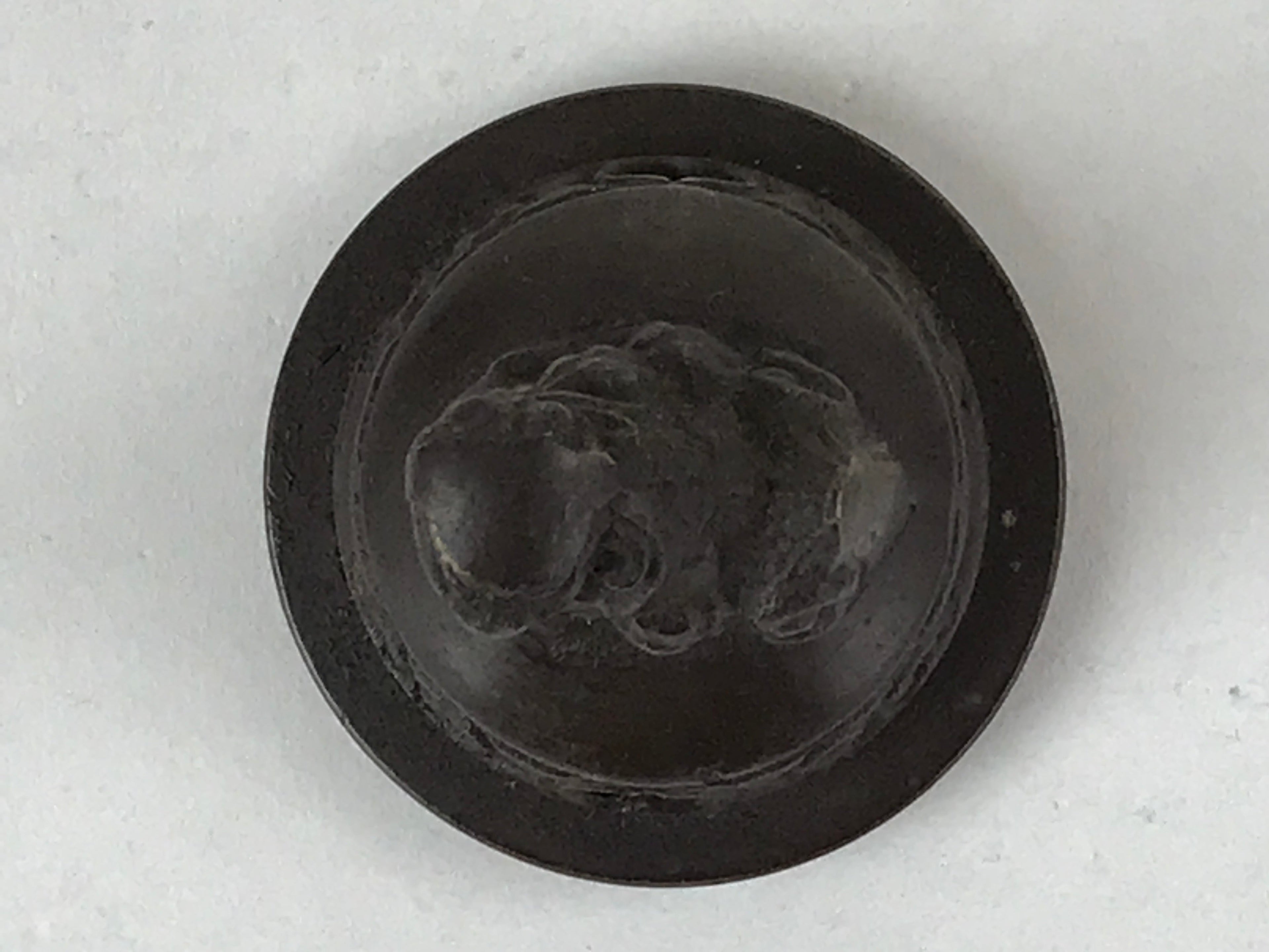 Japanese Buddhist Altar Fitting Bronze Incense Burner Vtg Koro Shishi Lion BA207