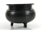 Japanese Buddhist Altar Fitting Bronze Incense Burner Vtg Small Koro Brown BA320