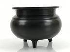 Japanese Buddhist Altar Fitting Bronze Incense Burner Vtg Small Koro Brown BA320