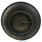 Japanese Buddhist Altar Fitting Bronze Large Candle Stand Metal Shokudai BA596