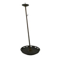 Japanese Buddhist Altar Fitting Bronze Large Candle Stand Metal Shokudai BA597