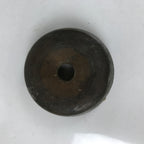 Japanese Buddhist Altar Fitting Bronze Large Candle Stand Metal Shokudai BA598