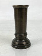 Japanese Buddhist Altar Fitting Bronze Metal Incense Holder Vtg Senkousashi BA73